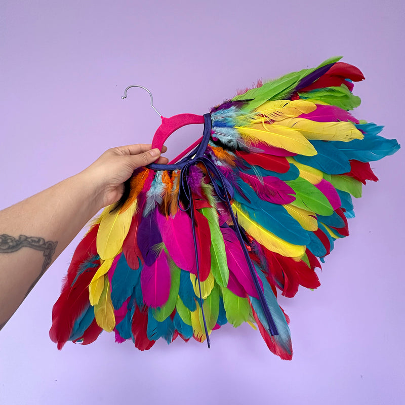 Feather Cape - Custom Colour