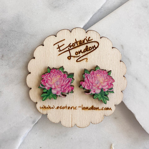 Flower stud earrings - Primrose