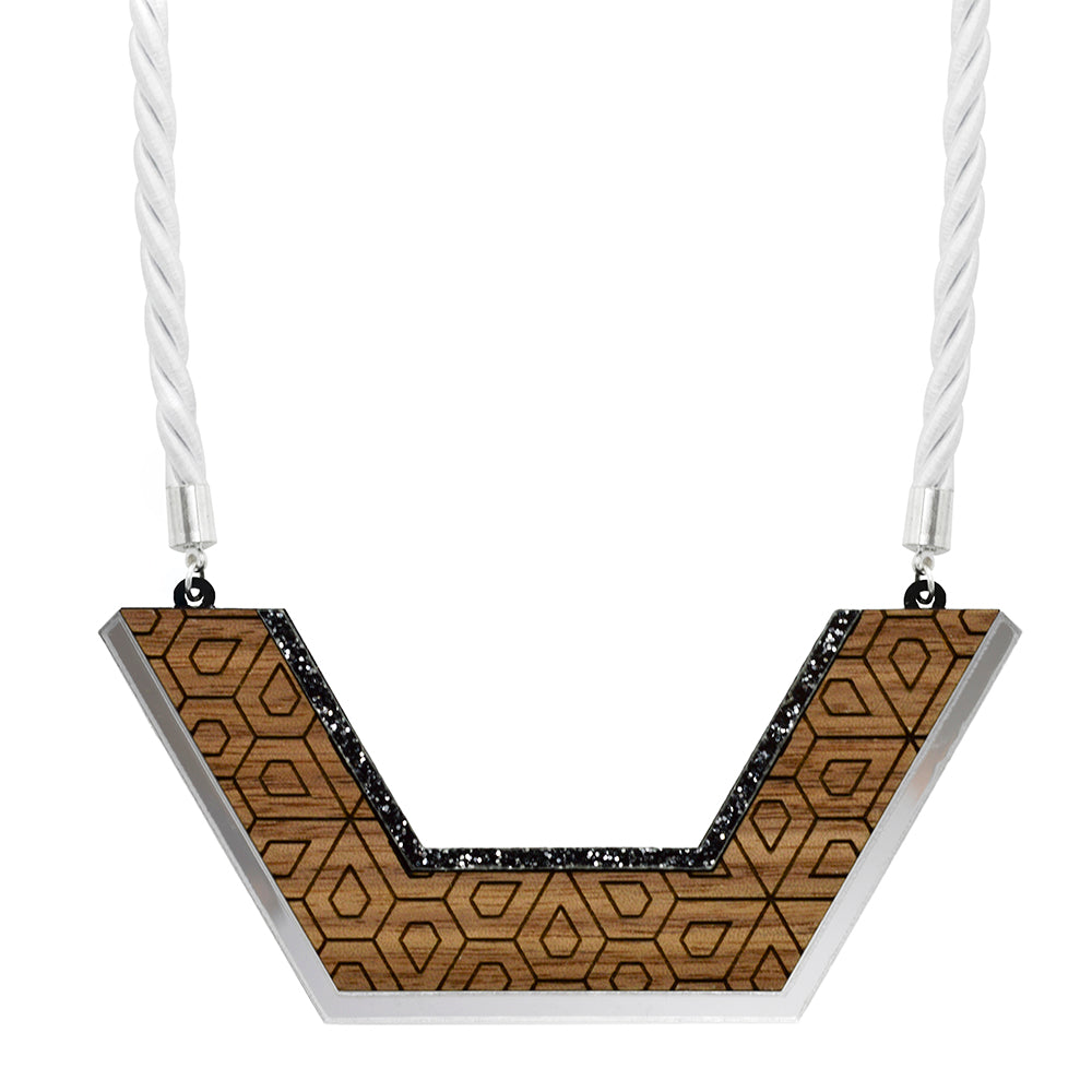 Hexagon Blocks Necklace