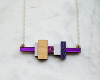 Mini Blocks Necklaces