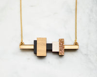 Mini Blocks Necklaces