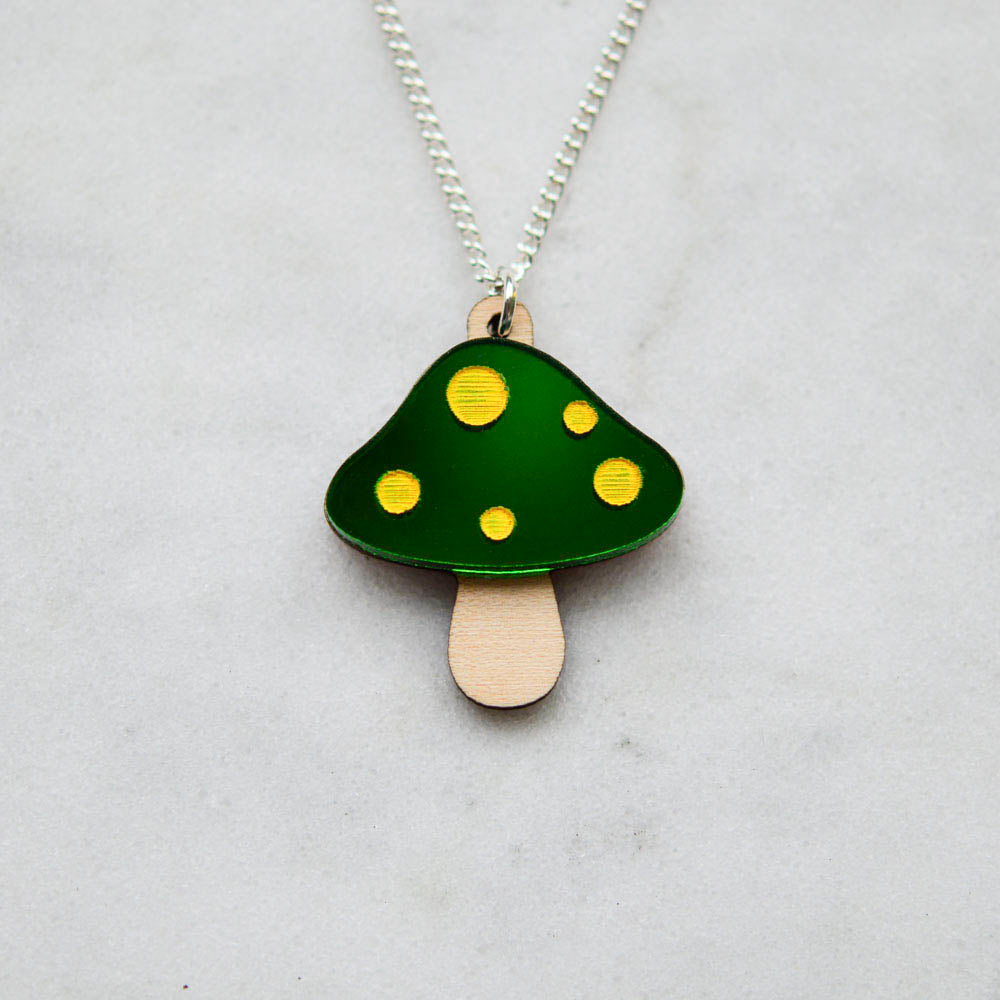 Toadstool Necklaces
