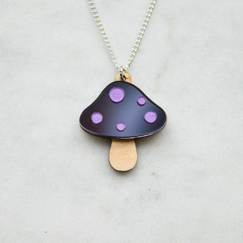 Toadstool Necklaces