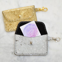 Nebula Foil Keyring Pocket Wallets