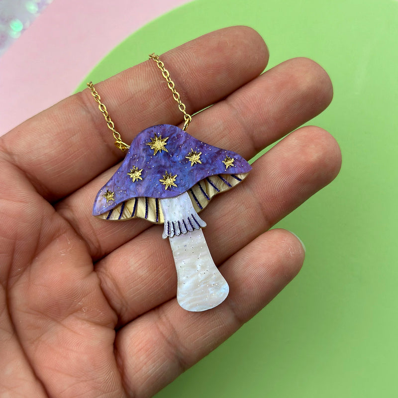 Toadstool Necklace