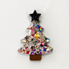 Colour Pop Confetti Christmas Tree Brooch
