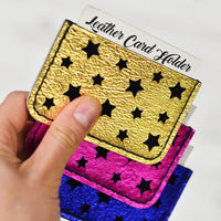Laser Cut Stars Card Holders