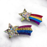 Star Rainbow Brooches/ Pins